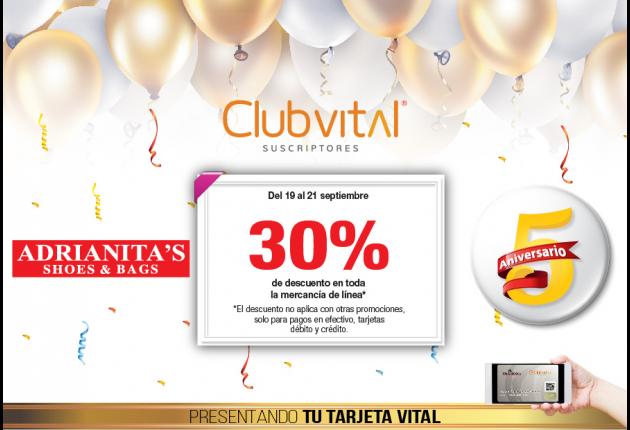 Aniversario Club Vital. Adrianita's