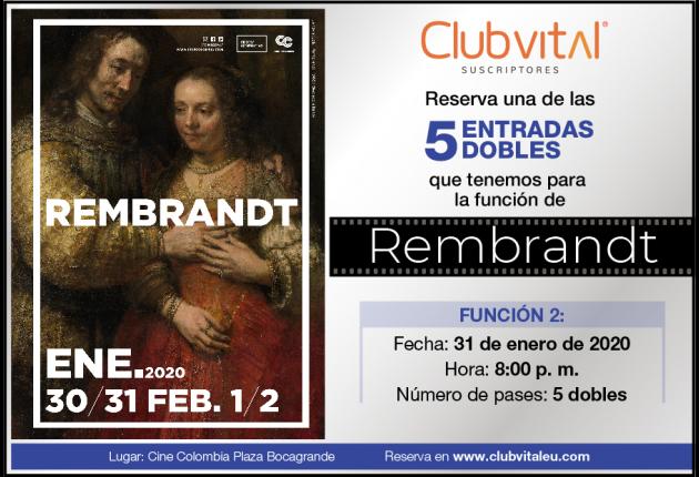 Rembrandt, el maestro de la luz.