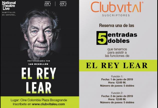 Promoción de la película El Rey Lear 