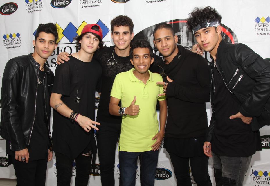 Erick, Christopher, Candelaria Escudero, Zabdiel, Dylan Franco, Richard y  Joel.