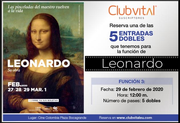 Leonardo, Vuelve el genio. 