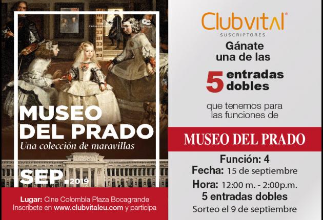 Promoción función Museo del prado - 15 de septiembre