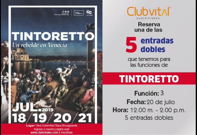 Promoción para la función Tintoretto - 20 julio/19